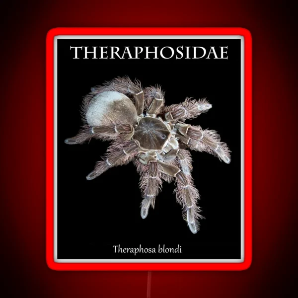 Theraphosa Blondi Goliath Birdeater World S RGB Neon Sign