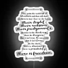 Neon sign reading 'There Is Freedom' in bold, colorful letters.