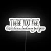 Rhysand quote from ACOTAR on a neon sign background.