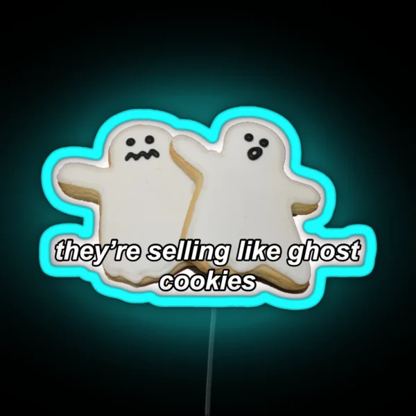 They Re Selling Like Ghost Cookies Alex Turner RGB Neon Sign