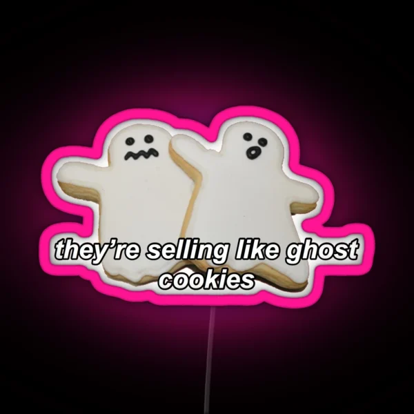 They Re Selling Like Ghost Cookies Alex Turner RGB Neon Sign