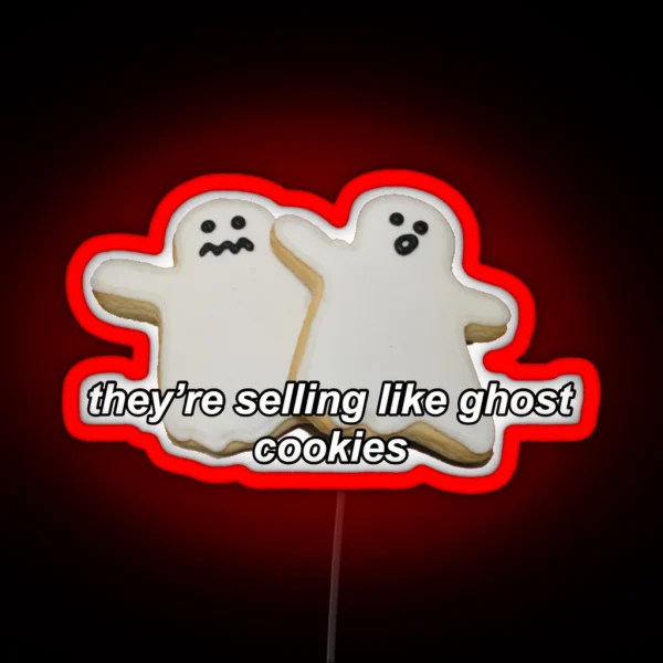 They Re Selling Like Ghost Cookies Alex Turner RGB Neon Sign