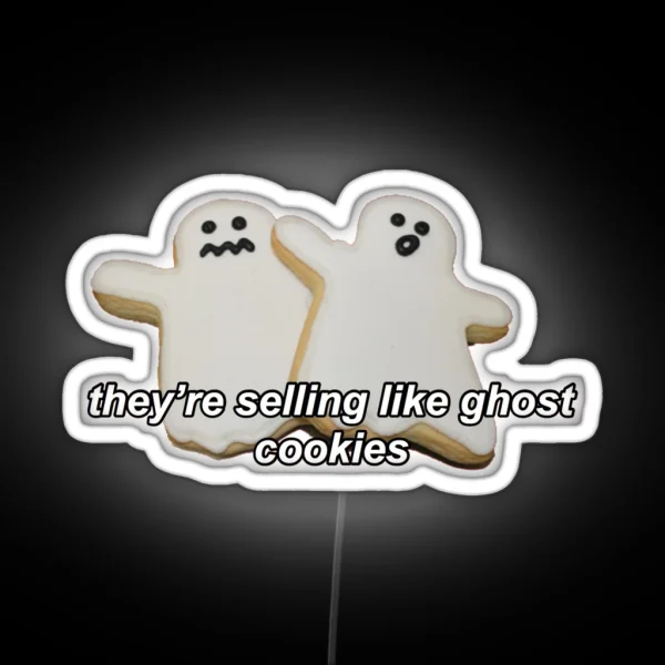 They Re Selling Like Ghost Cookies Alex Turner RGB Neon Sign