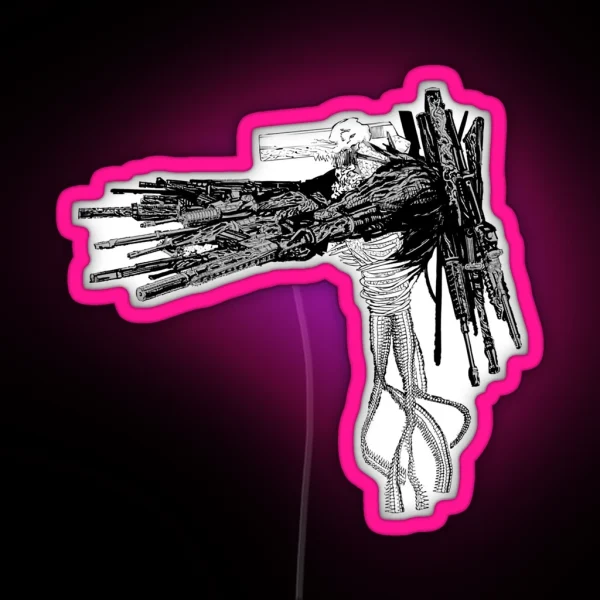 Thhe Guun Deevil RGB Neon Sign