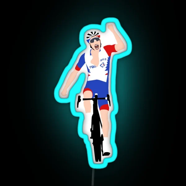 Thibaut Pinot FDJ RGB Neon Sign