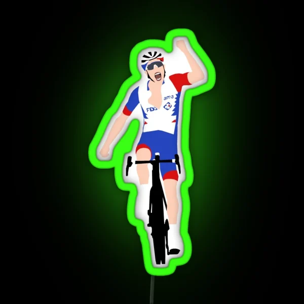 Thibaut Pinot FDJ RGB Neon Sign