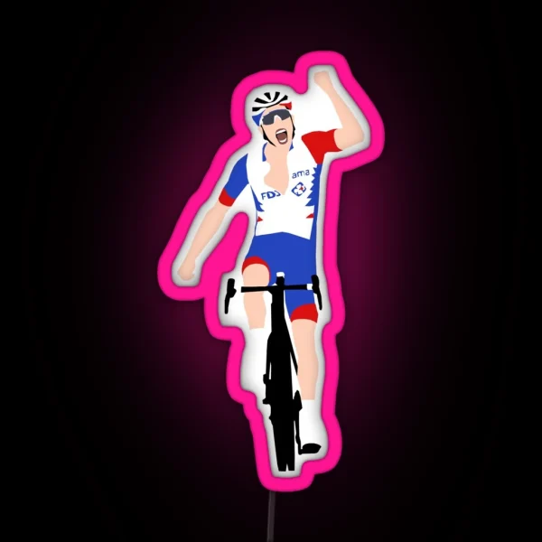 Thibaut Pinot FDJ RGB Neon Sign