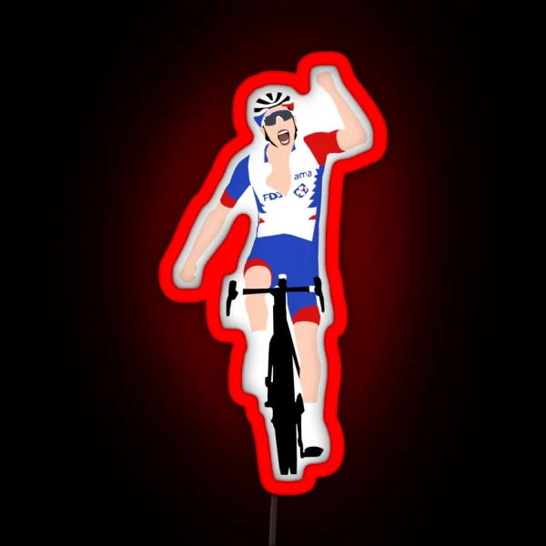 Thibaut Pinot FDJ RGB Neon Sign