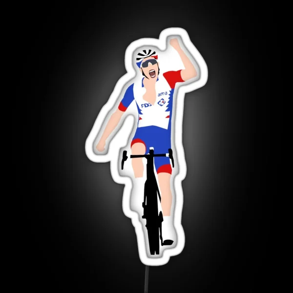 Thibaut Pinot FDJ RGB Neon Sign
