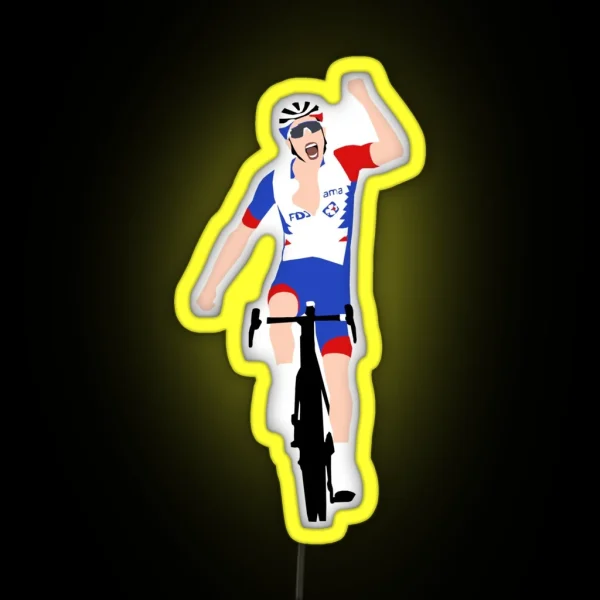 Thibaut Pinot FDJ RGB Neon Sign