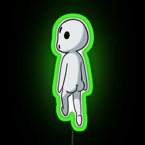 Thicc Kodama RGB Neon Sign