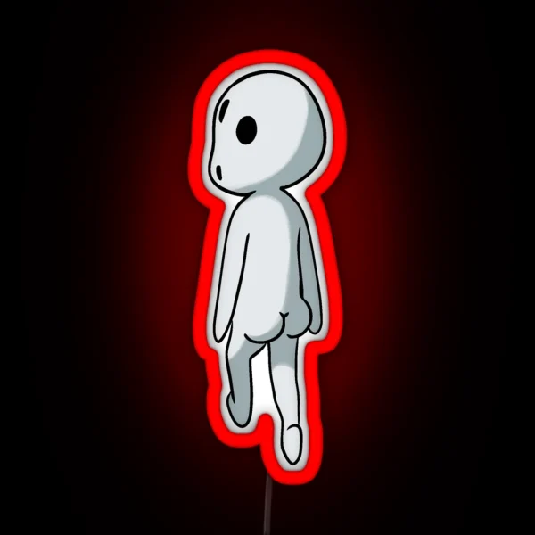 Thicc Kodama RGB Neon Sign