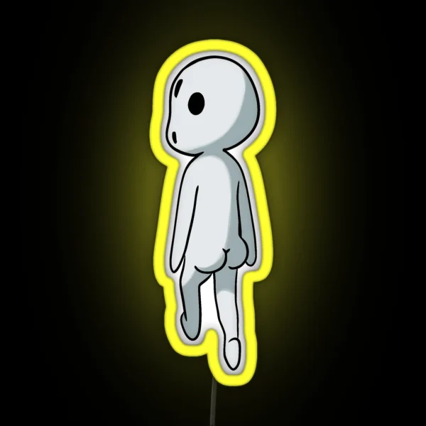 Thicc Kodama RGB Neon Sign