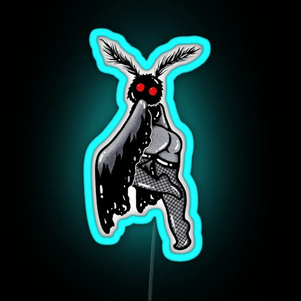 Thicc Mothman RGB Neon Sign