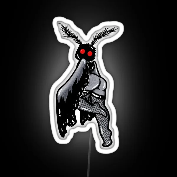 Thicc Mothman RGB Neon Sign
