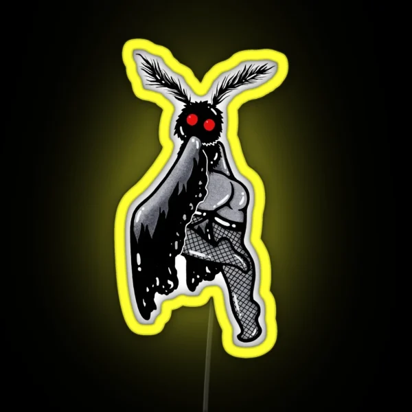 Thicc Mothman RGB Neon Sign