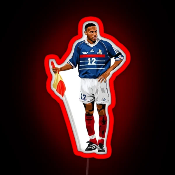 Thierry Henry Minimalist RGB Neon Sign