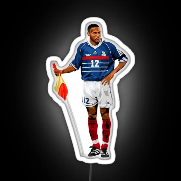 Thierry Henry Minimalist RGB Neon Sign