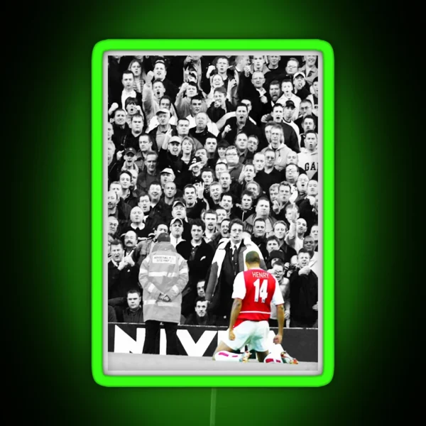 Thierry Henry RGB Neon Sign