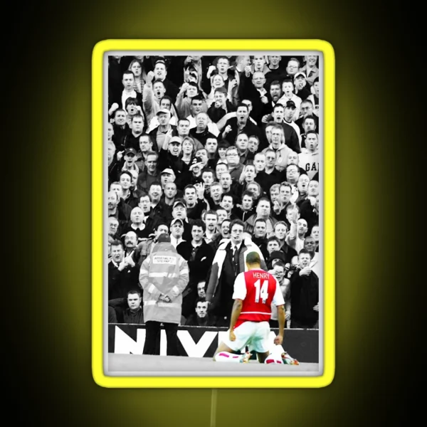 Thierry Henry RGB Neon Sign