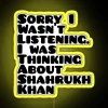 Bollywood Icon Shah Rukh Khan Neon Sign