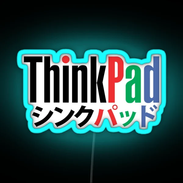 Thinkpad Laptop Logo RGB Neon Sign