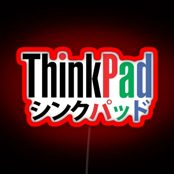 Thinkpad Laptop Logo RGB Neon Sign