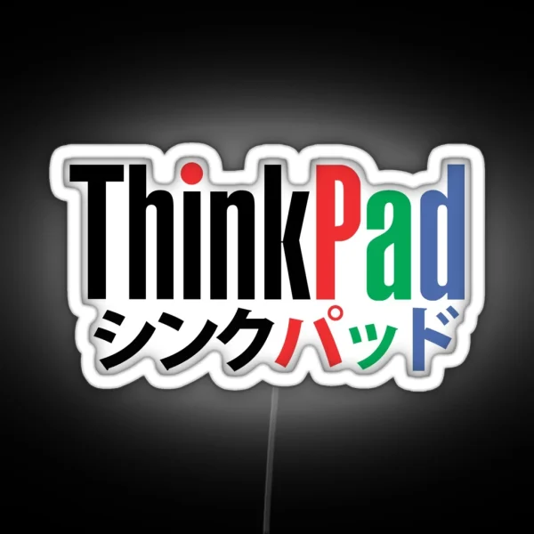 Thinkpad Laptop Logo RGB Neon Sign