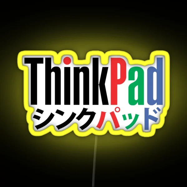 Thinkpad Laptop Logo RGB Neon Sign