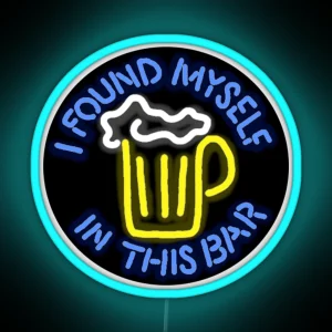 This Bar Neon Sign Lyrics Led RGB Neon Sign