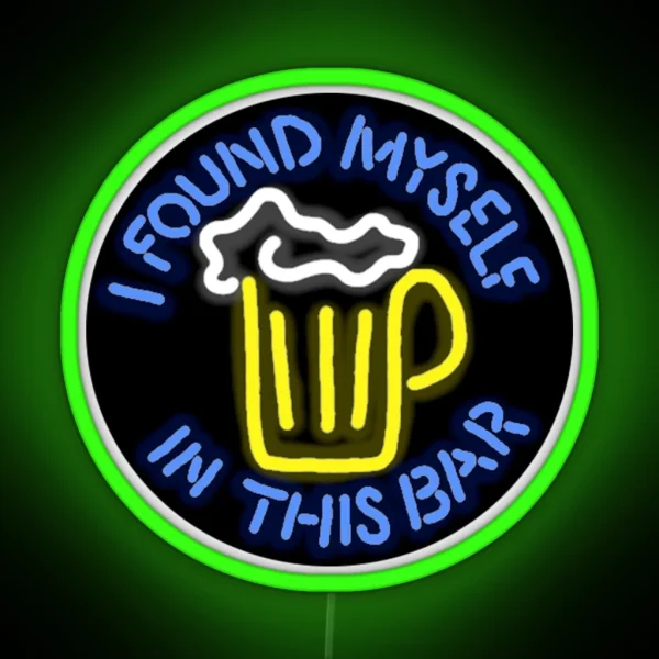 This Bar Neon Sign Lyrics Led RGB Neon Sign