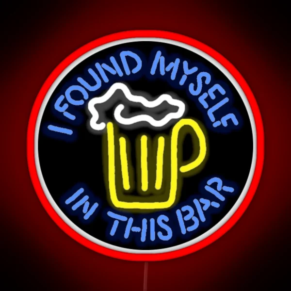This Bar Neon Sign Lyrics Led RGB Neon Sign