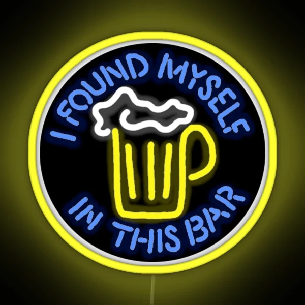 This Bar Neon Sign Lyrics Led RGB Neon Sign
