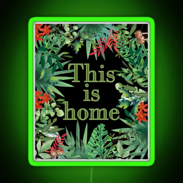 This Is Home RGB Neon Sign
