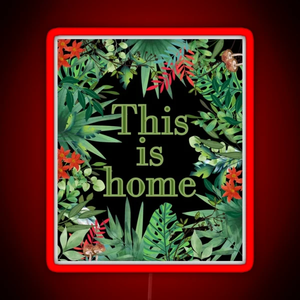 This Is Home RGB Neon Sign