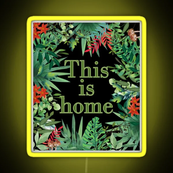 This Is Home RGB Neon Sign