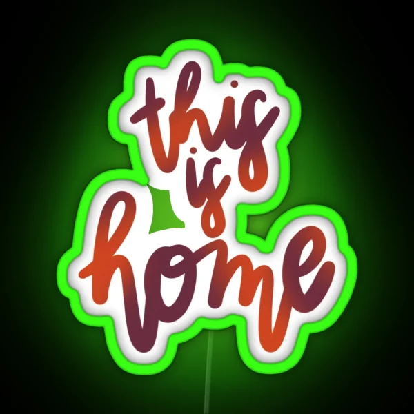 This Is Home RGB Neon Sign