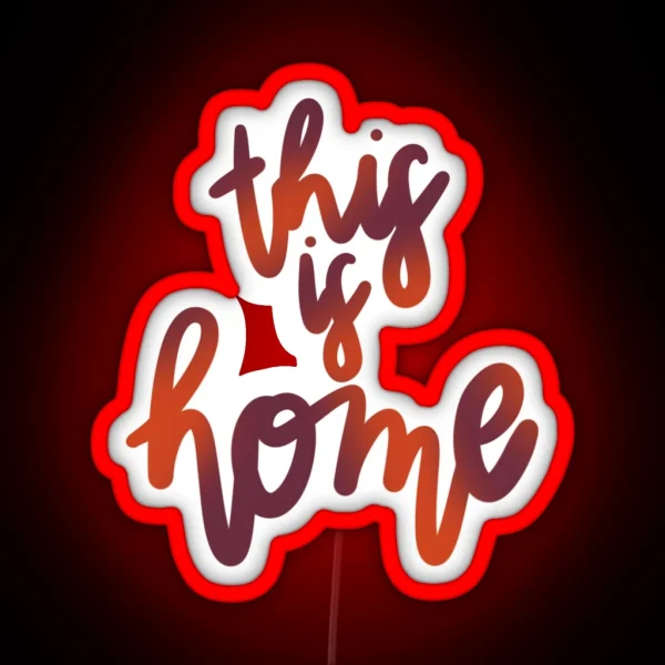 This Is Home RGB Neon Sign