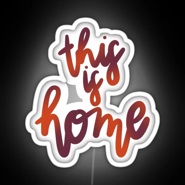 This Is Home RGB Neon Sign