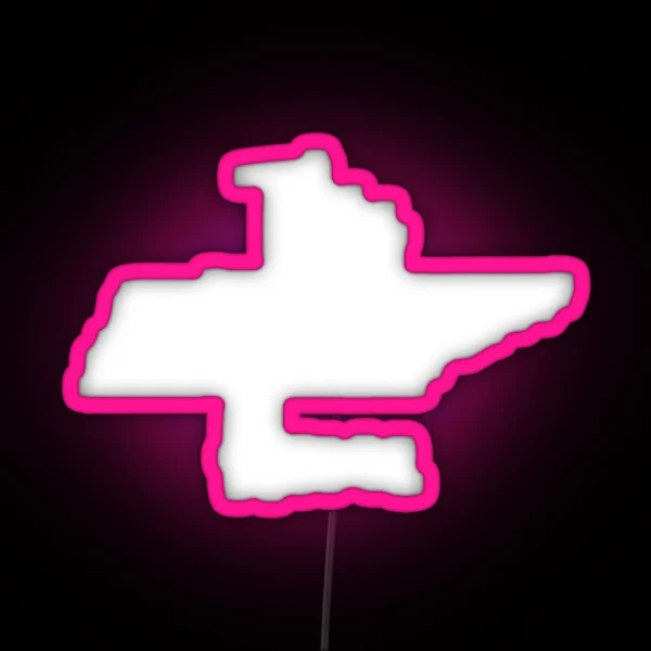 This Is Home Tennessee State Outline RGB Neon Sign