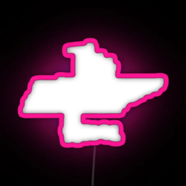 This Is Home Tennessee State Outline RGB Neon Sign