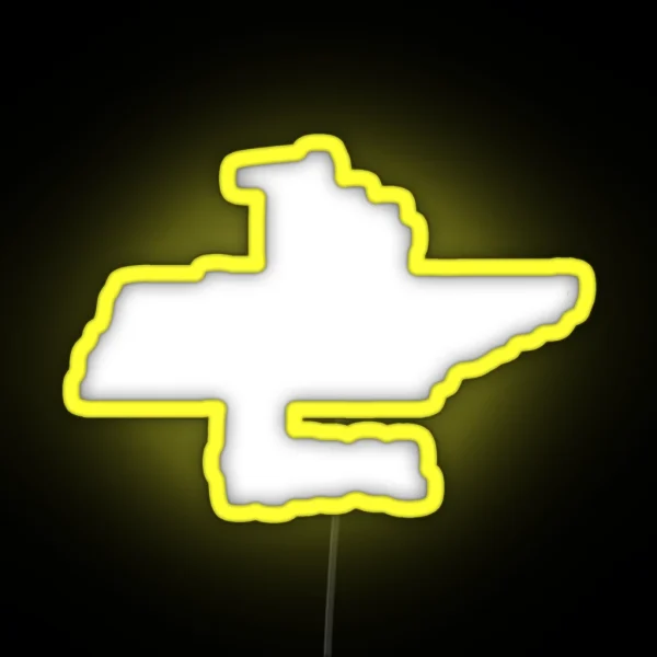 This Is Home Tennessee State Outline RGB Neon Sign