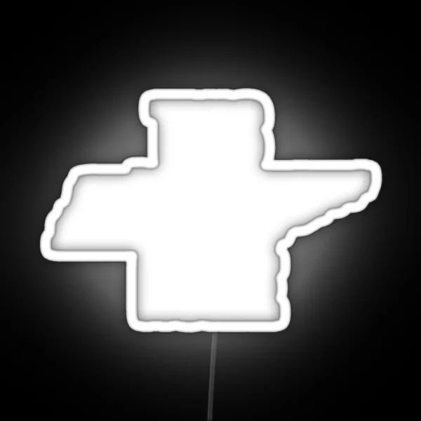 This Is Home Tennessee State Outline RGB Neon Sign