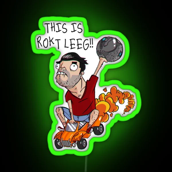 This Is Rokt Leeg RGB Neon Sign