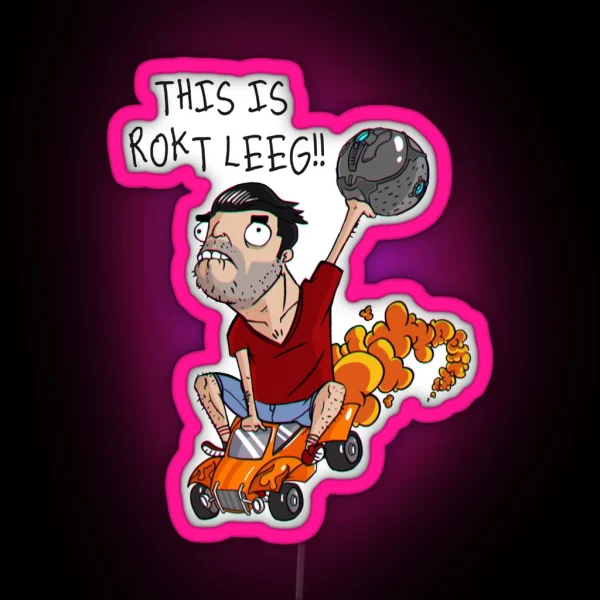 This Is Rokt Leeg RGB Neon Sign