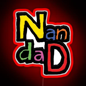 This Is The Nandad Logo RGB Neon Sign