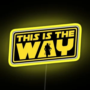 This Is The Way RGB Neon Sign