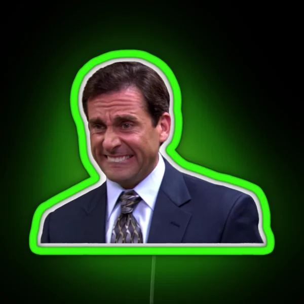 This Is The Worst X Michael Scott The Office RGB Neon Sign