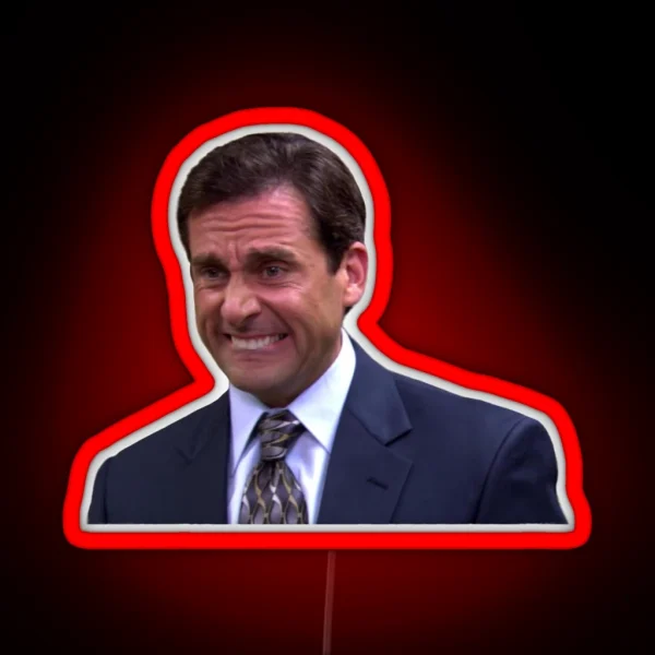 This Is The Worst X Michael Scott The Office RGB Neon Sign