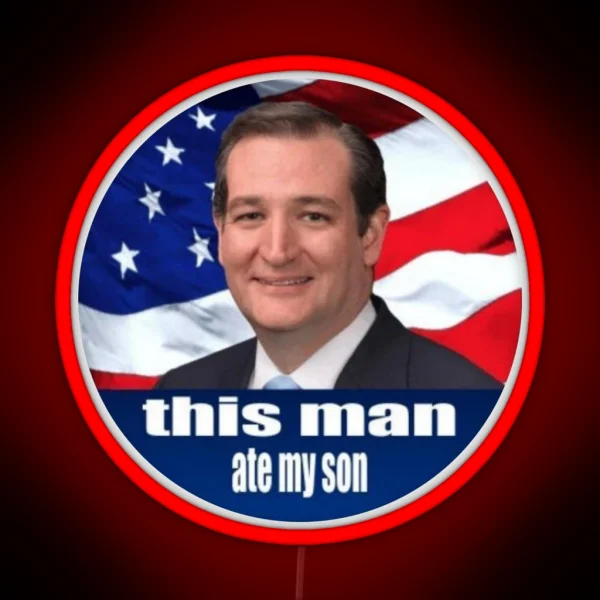 This Man Ate My Son RGB Neon Sign